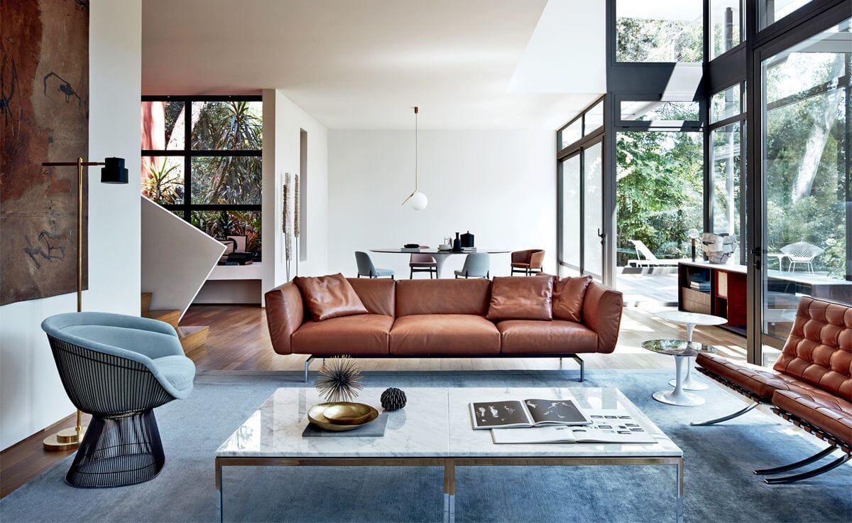 Avio Three Seat Sofa Sofa Knoll