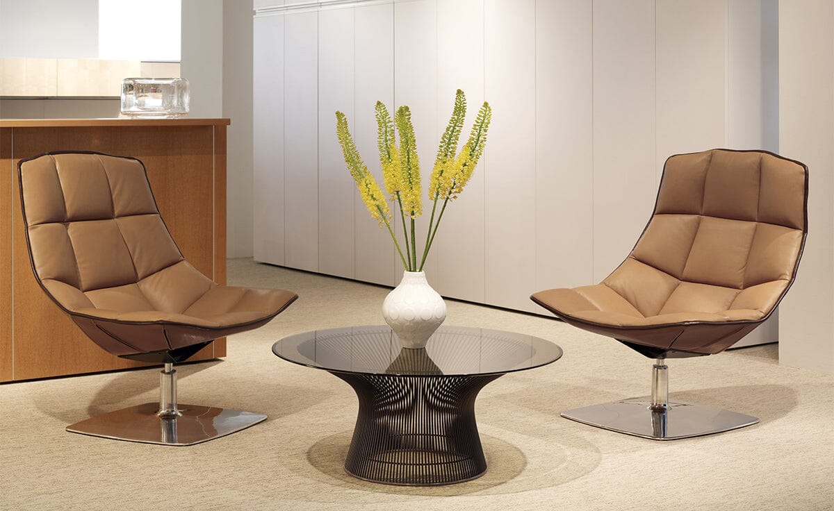 Jehs+Laub Pedestal Base Lounge Chair lounge chair Knoll