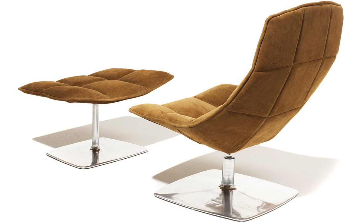Jehs+Laub Pedestal Base Lounge & Ottoman lounge chair Knoll