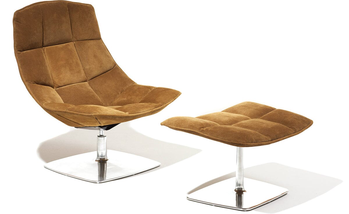 Jehs+Laub Pedestal Base Lounge & Ottoman lounge chair Knoll