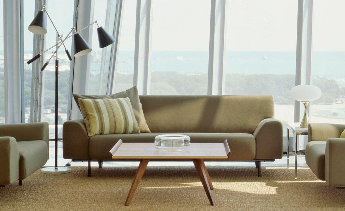 Nakashima Splay-Leg Table Coffee Tables Knoll