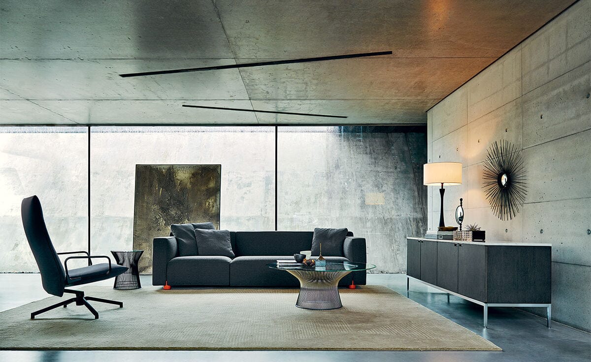 Pilot High Back Lounge Chair With Loop Arms lounge chair Knoll