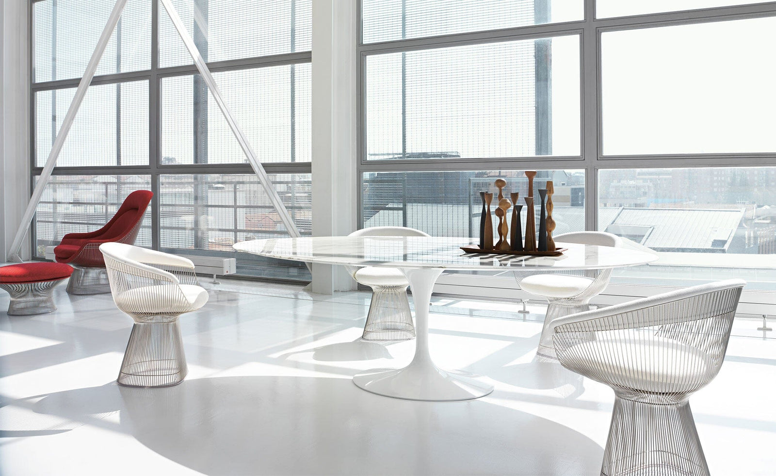 Platner Arm Chair Side/Dining Knoll