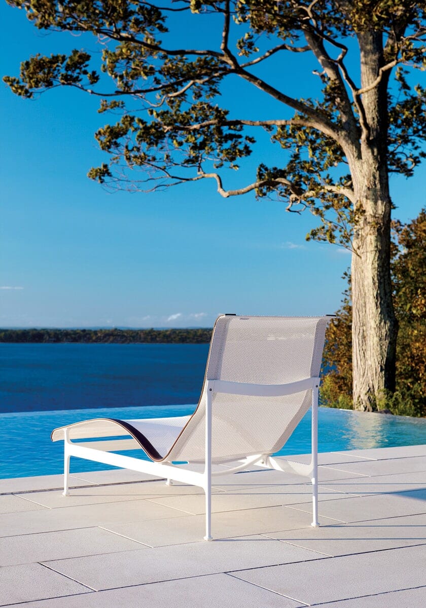Schultz Contour Chaise Lounge Outdoors Knoll