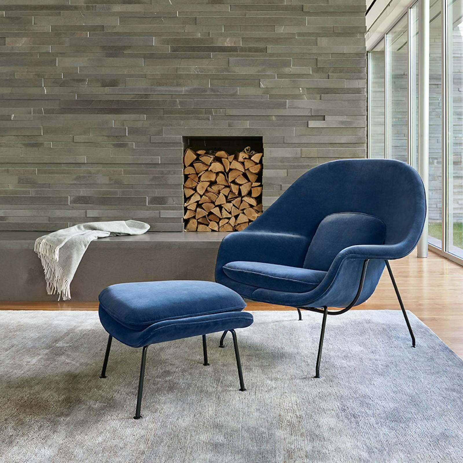 Womb Ottoman ottomans Knoll