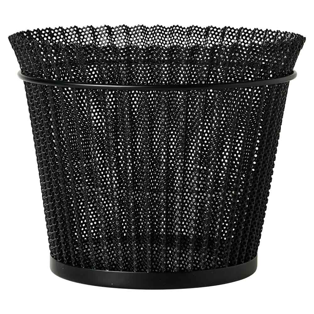 Mategot Flower Pot bowls Gubi 8.3" Dia x 6.7" H Soft Black