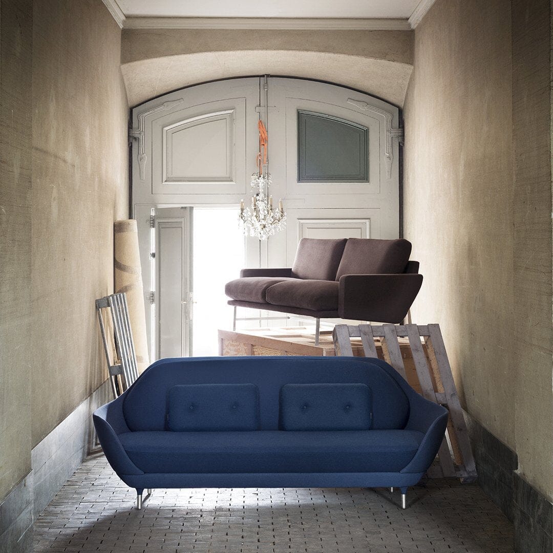 Lissoni PL112 2-Seater Sofa Sofa Fritz Hansen
