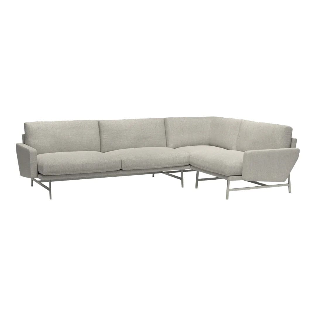 Lissoni 4-Seater Sofa with Corner Sofa Fritz Hansen
