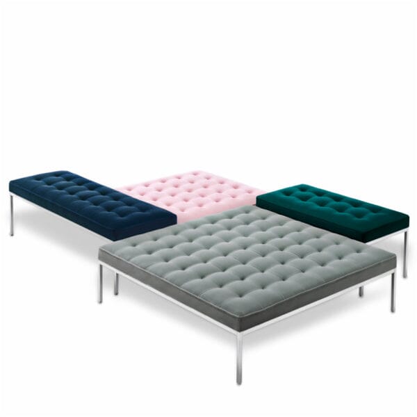 Florence Knoll Relaxed Two Seat Bench Benches Knoll