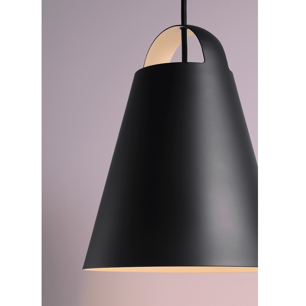 Above LED Pendant hanging lamps Louis Poulsen