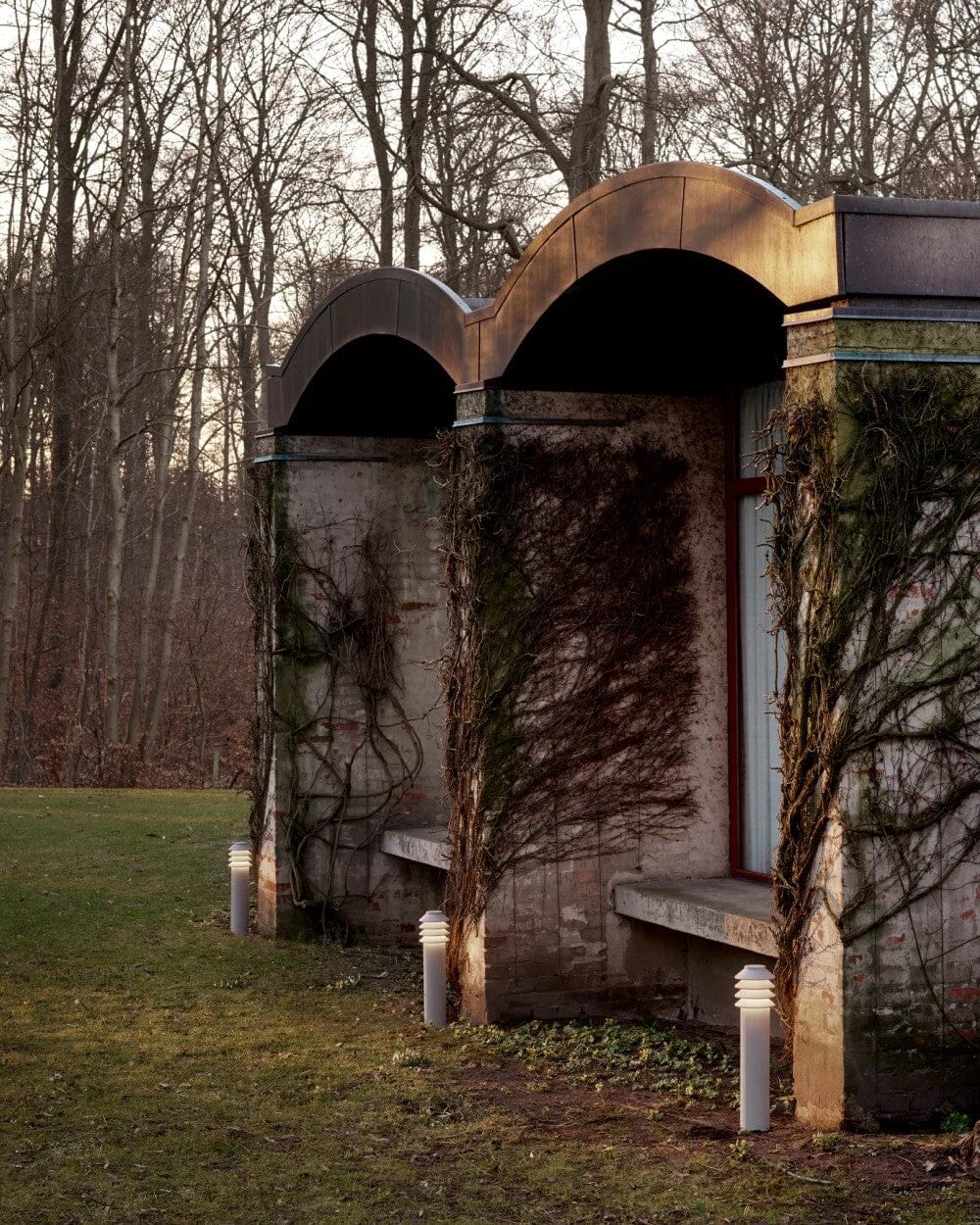 Bysted Garden LED Long Bollard Outdoor Lighting Louis Poulsen