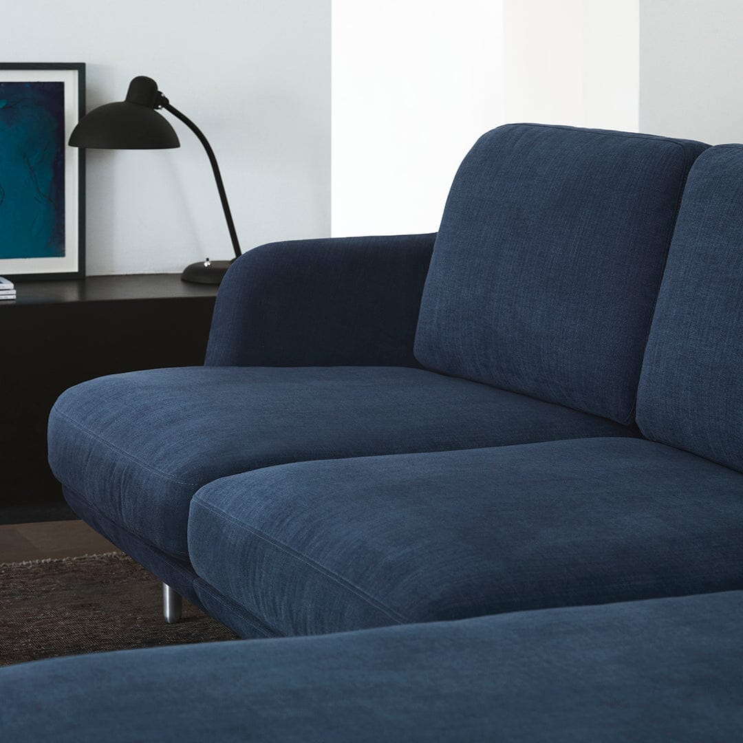 Lune 3 Seat Sofa With Chaise Sofas Fritz Hansen
