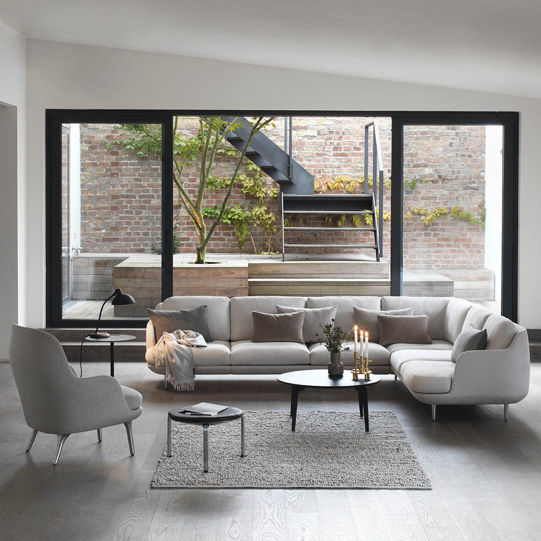 Lune 5 Seat Sofa With Corner Sofas Fritz Hansen