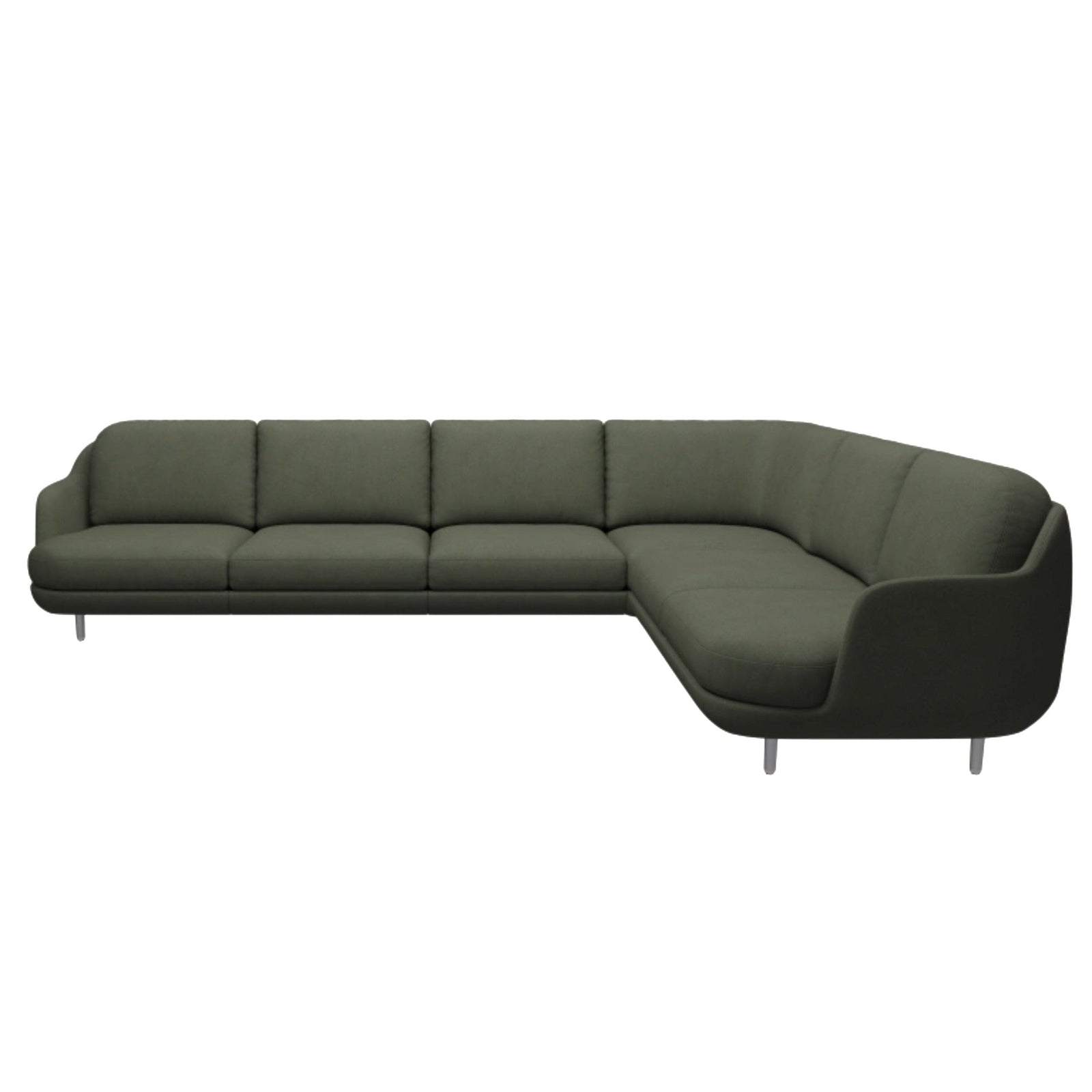 Lune 6 Seat Sofa With Corner Sofas Fritz Hansen