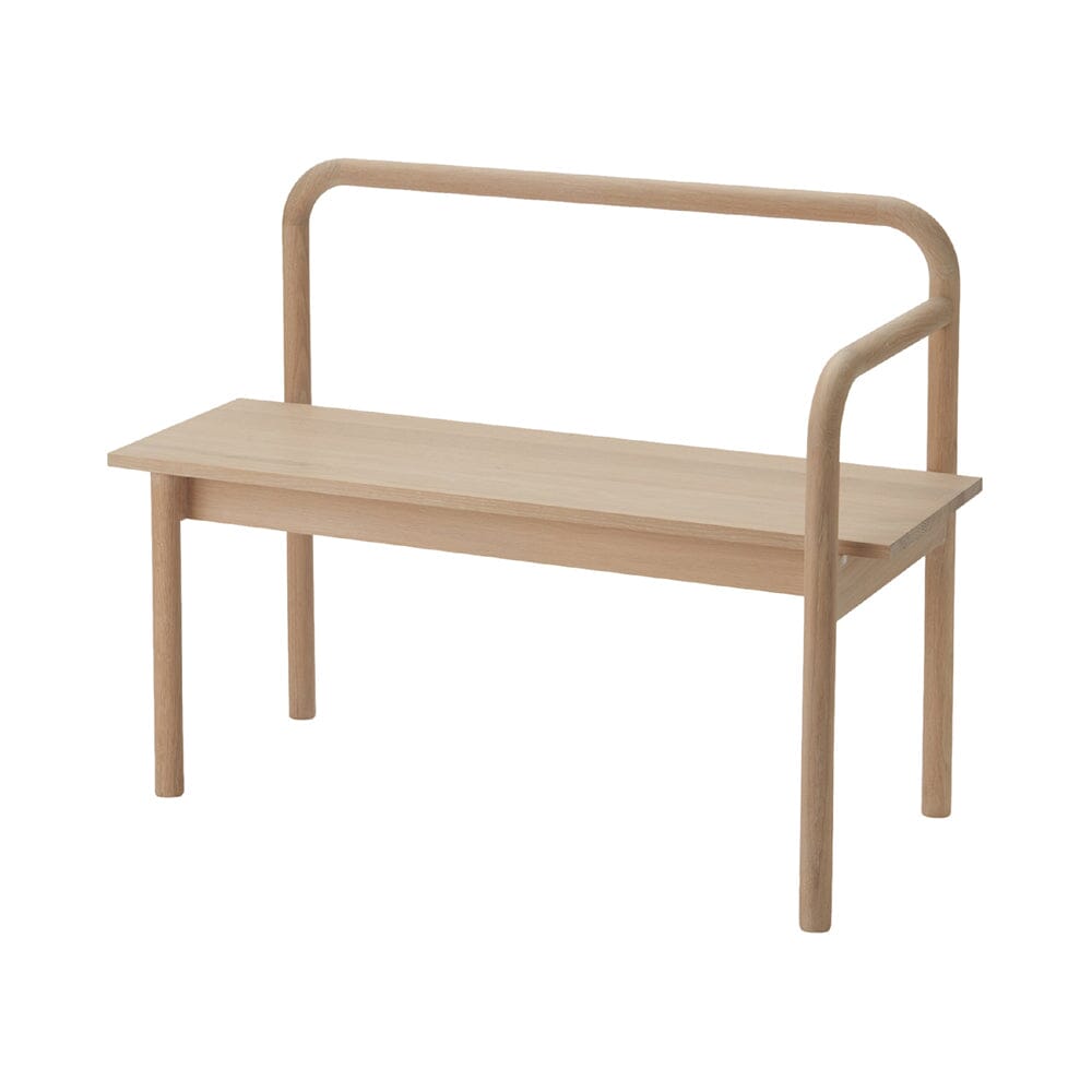 Maissi Bench Benches Skagerak by Fritz Hansen White Oil Oak