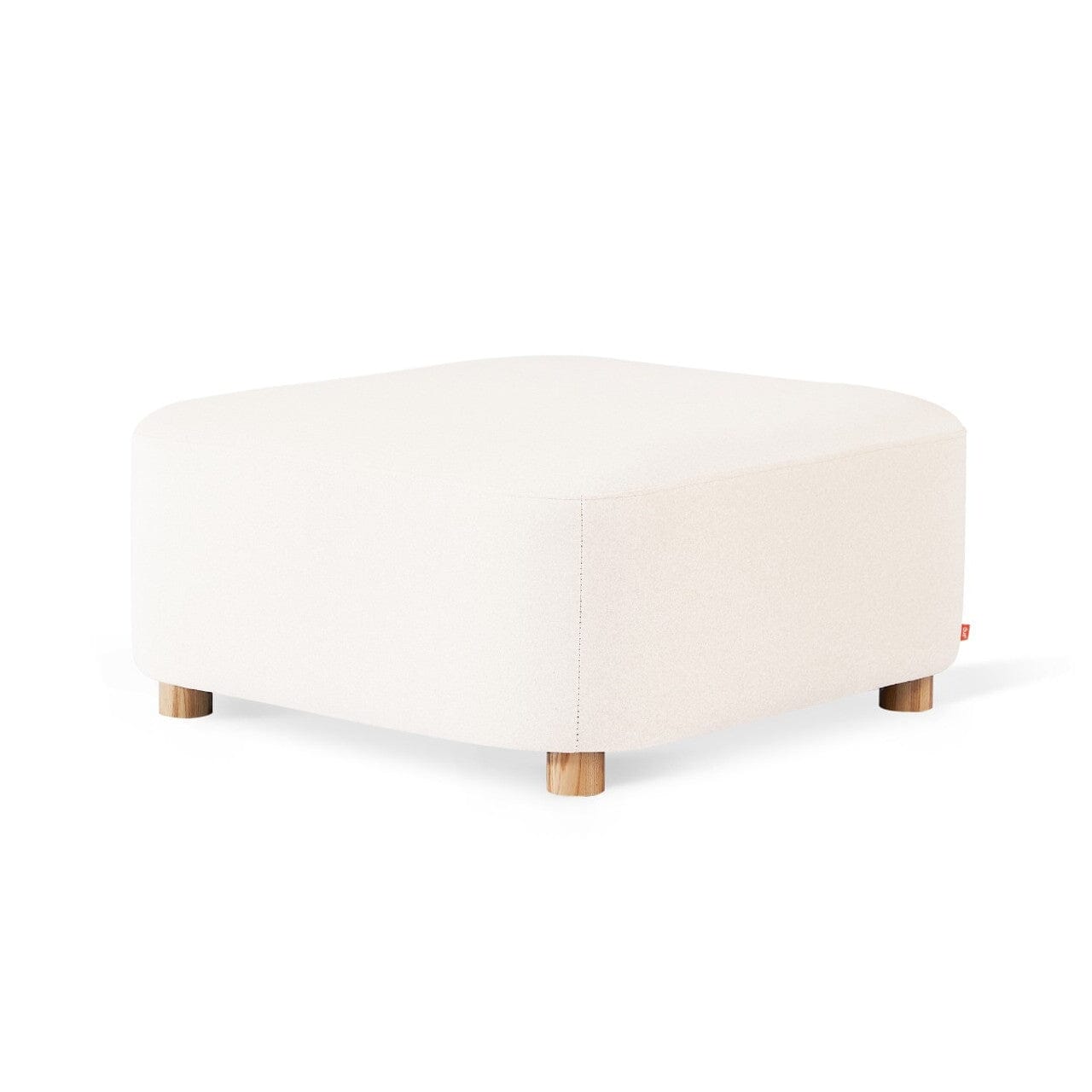 Circuit Modular Ottoman ottomans Gus Modern Merino Cream