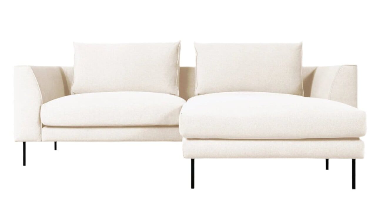 Renfrew Loft Bi-Sectional Sofa Gus Modern Merino Cream