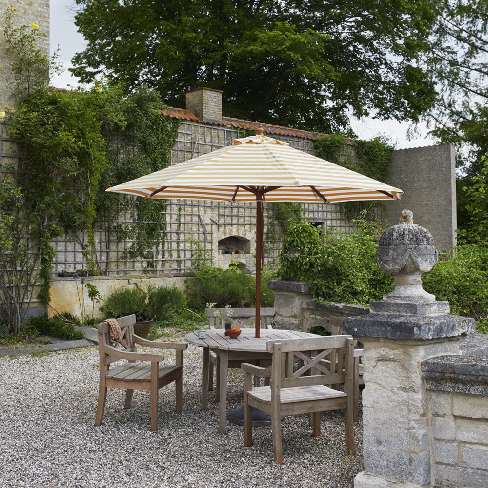 Messina Round Umbrella Outdoors Skagerak by Fritz Hansen