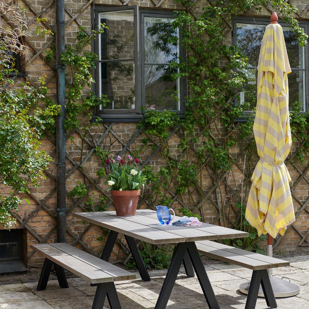 Messina Square Umbrella Outdoors Skagerak by Fritz Hansen