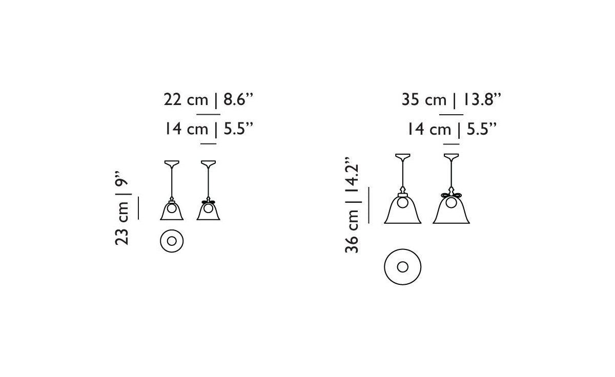 Bell Suspension Lamp