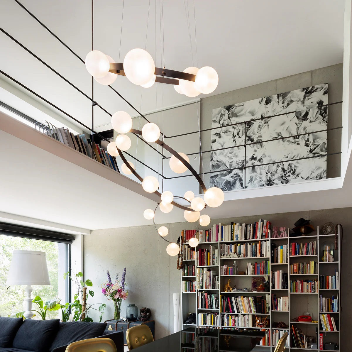 Hubble Bubble Suspension Lamp
