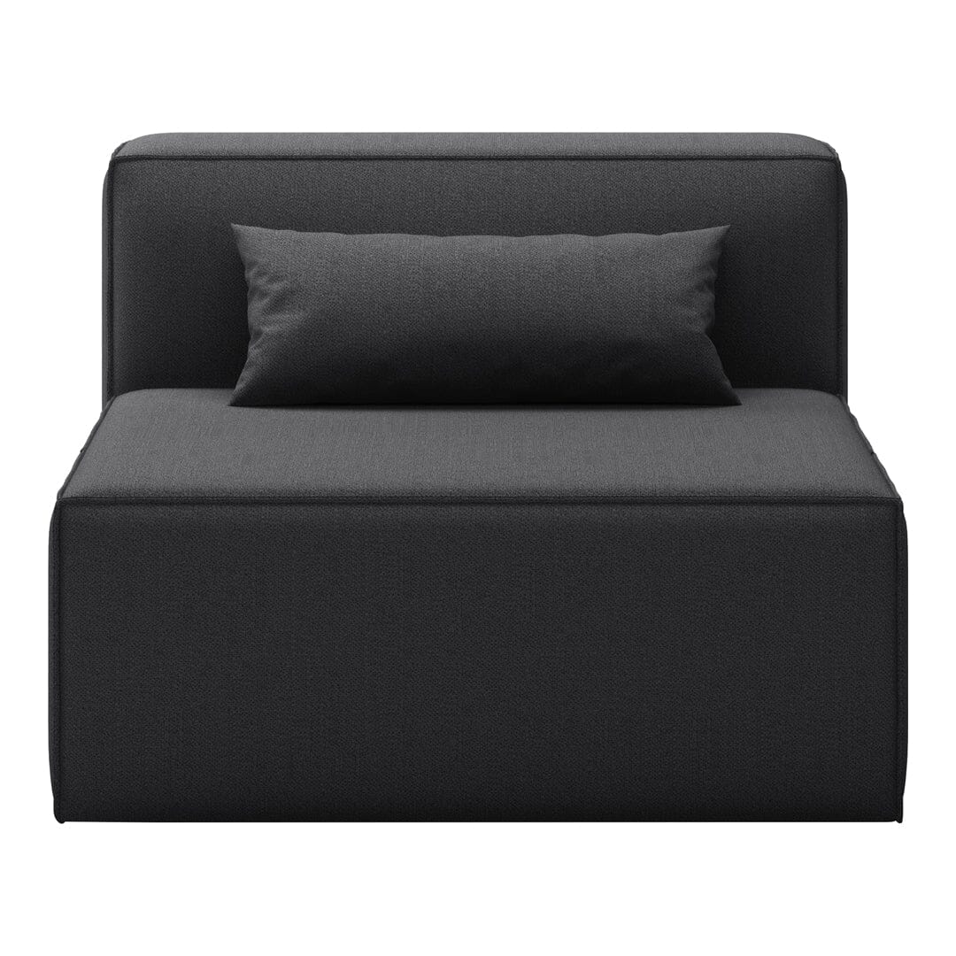 Mix Modular Armless Chair Armless Chair Gus Modern