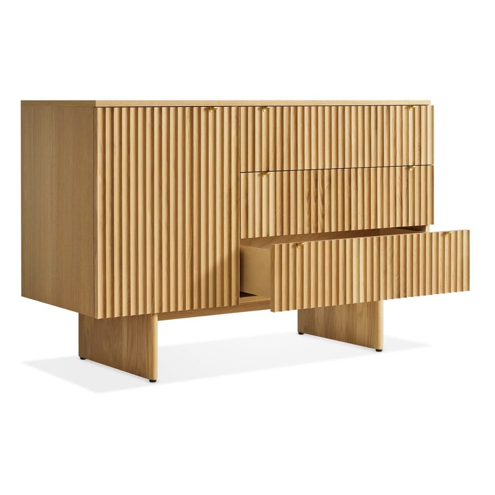 Murmur 1 Door / 3 Drawer Credenza storage BluDot
