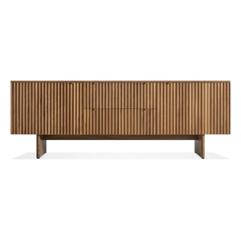 Murmur 2 Door / 2 Drawer Console storage BluDot Walnut