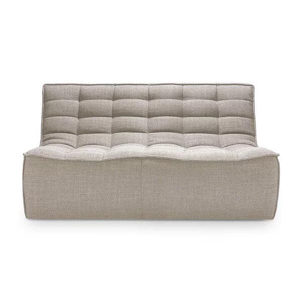 N701 Sofa Sofa Ethnicraft 2 Seater Beige