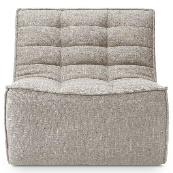 N701 Sofa Sofa Ethnicraft 1 Seater Beige