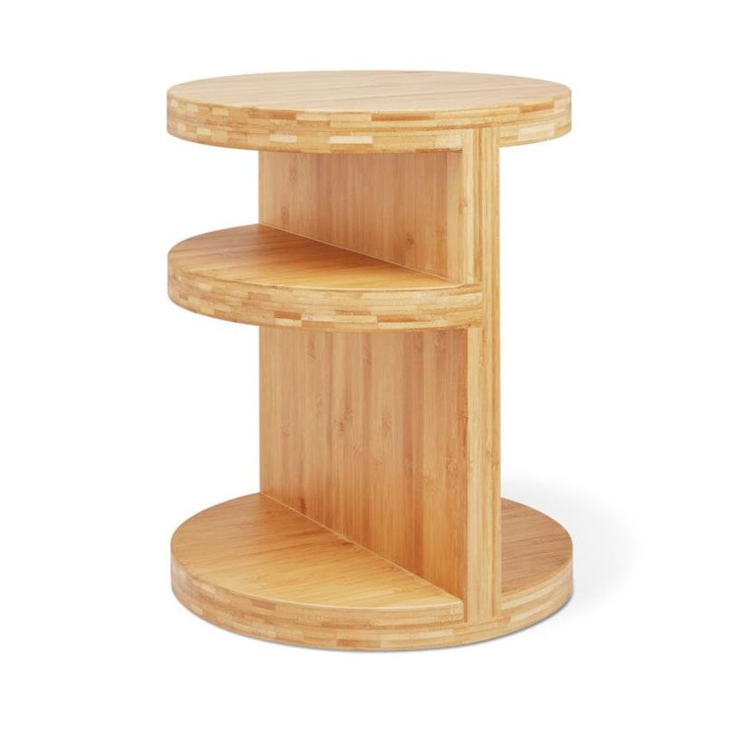 Monument End Table side/end table Gus Modern Natural Bamboo Ply