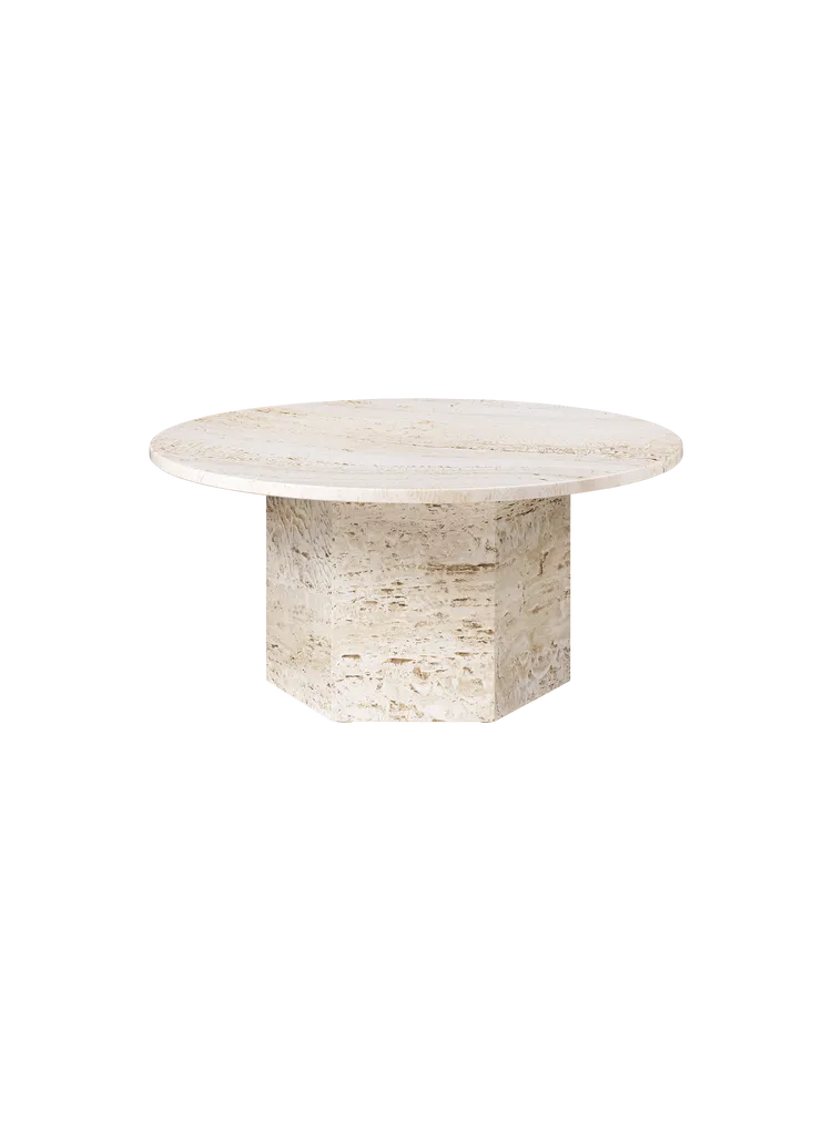 Epic Coffee Table Coffee table Gubi Neutral White Medium-31.5"