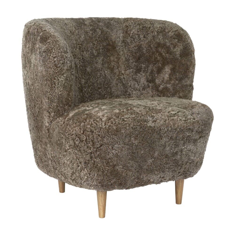 Stay Lounge Chair - Small - Wood Legs lounge chairs Gubi