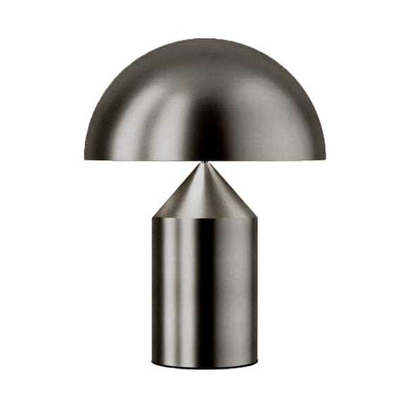 Atollo Nickel Table Lamp Table Lamps Oluce Large