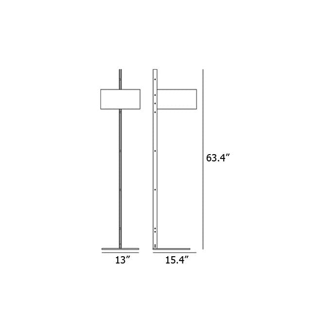 Parallel Floor Lamp Table Lamps Oluce