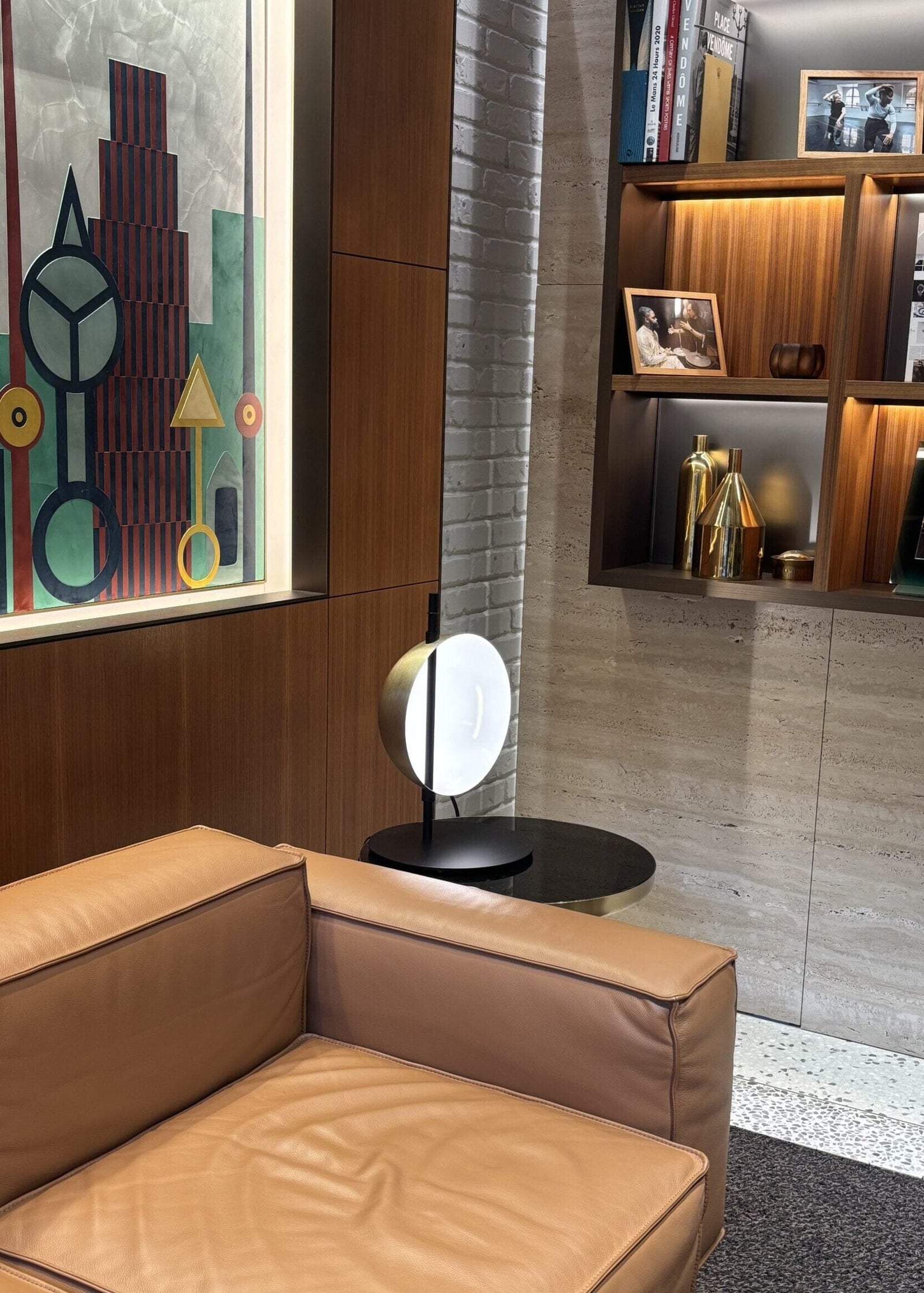 Superluna Table Lamp Table Lamps Oluce