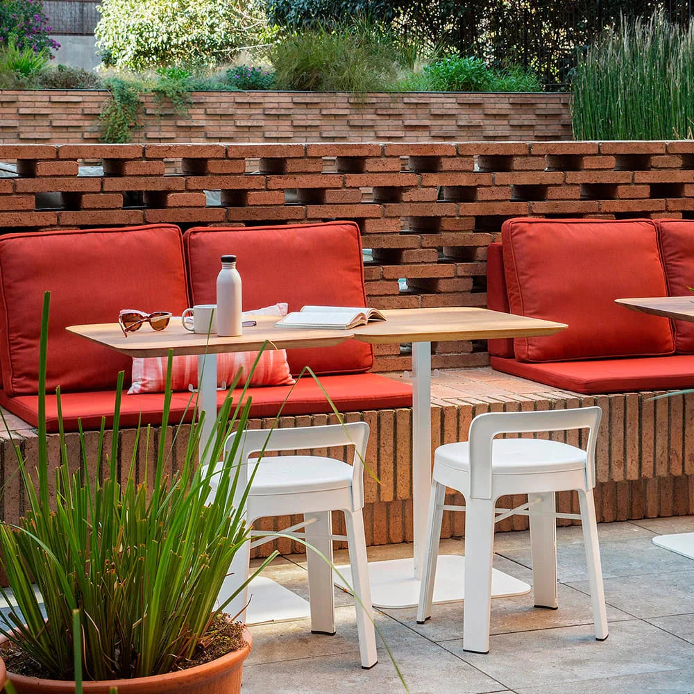 Ombra Stool With Backrest stools RS Barcelona