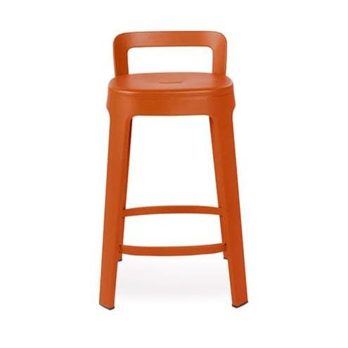 Ombra Stool With Backrest stools RS Barcelona Counter Stool Terracota