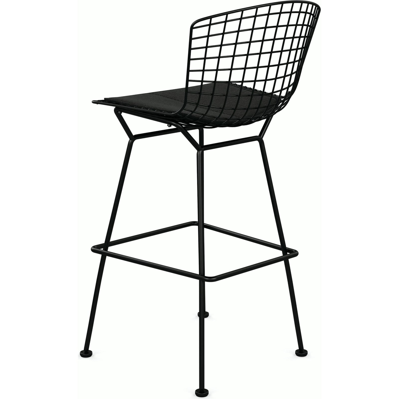 Bertoia Stool with Seat Pad bar seating Knoll