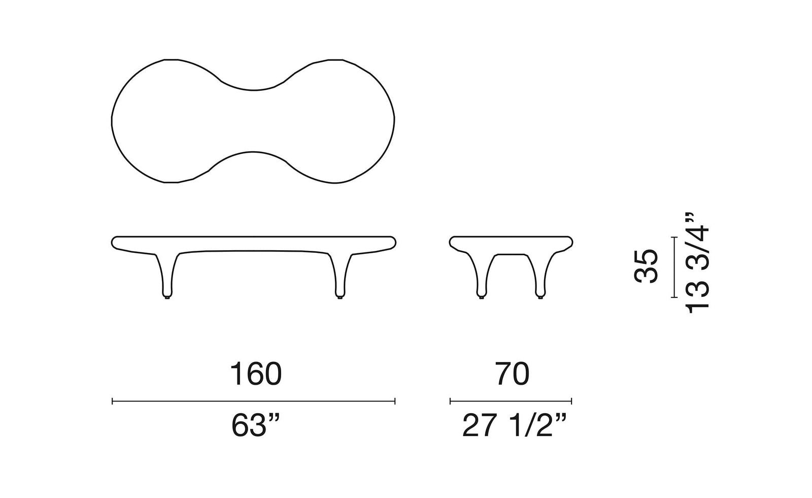 Orgone Coffee Table Coffee table Cappellini