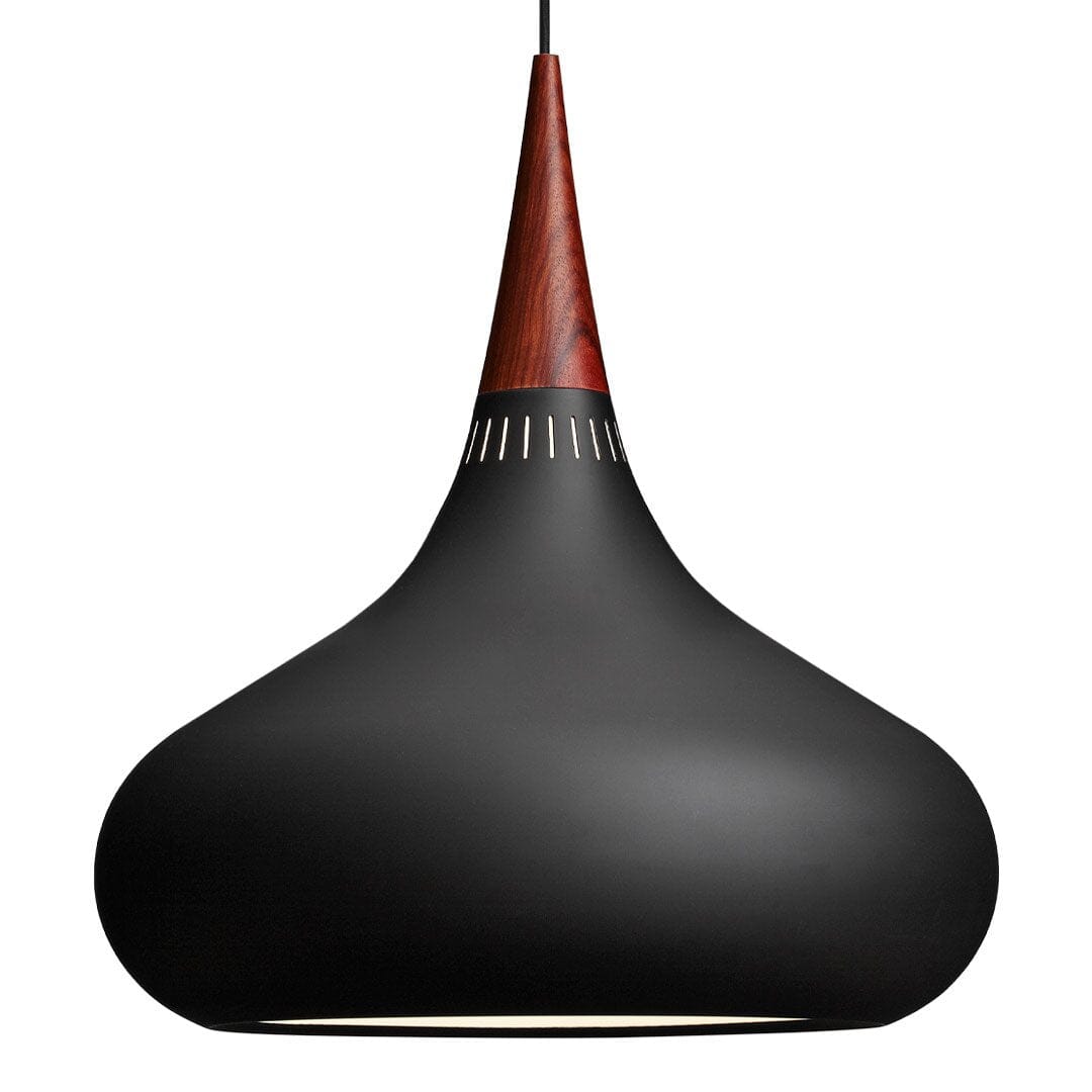 Orient Suspension Lamp hanging lamps Fritz Hansen P3 - Black/Rosewood + $731.00