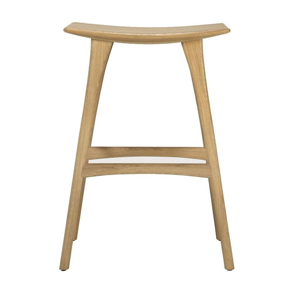 Osso Bar Stool - Set of 2 bar seating Ethnicraft Oak