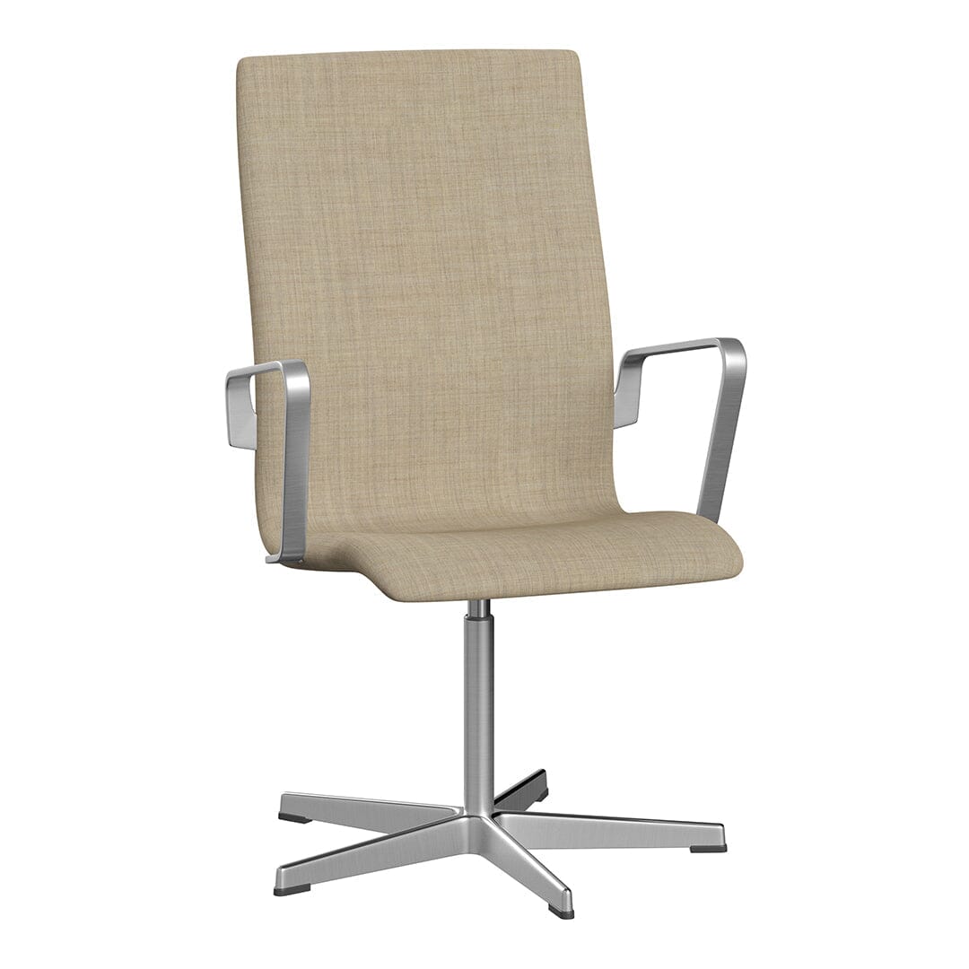 Oxford™ Medium Back Chair With 5-Star Base Dining chairs Fritz Hansen
