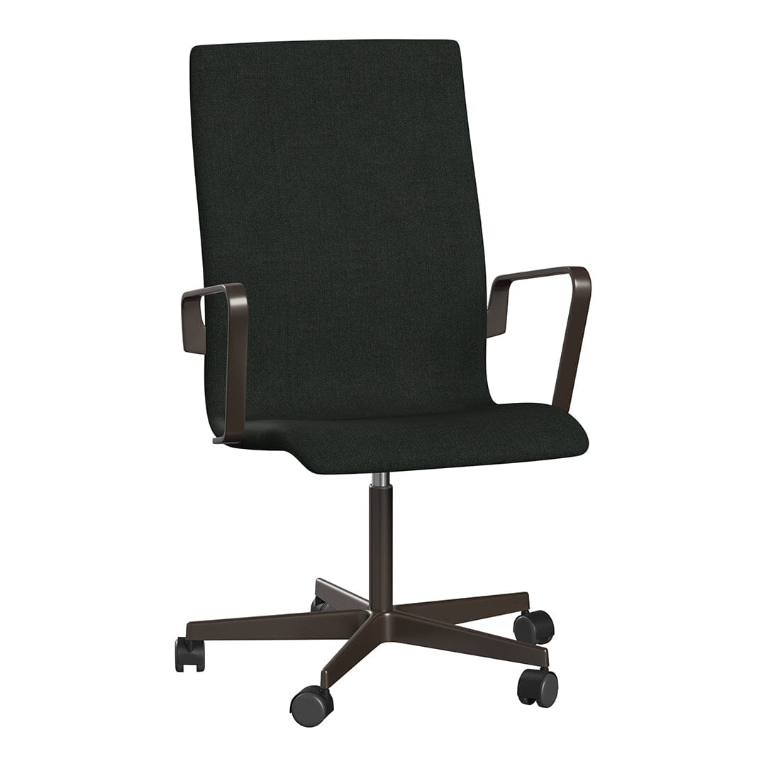 Oxford™ Medium Back Chair With 5-Star Base Dining chairs Fritz Hansen