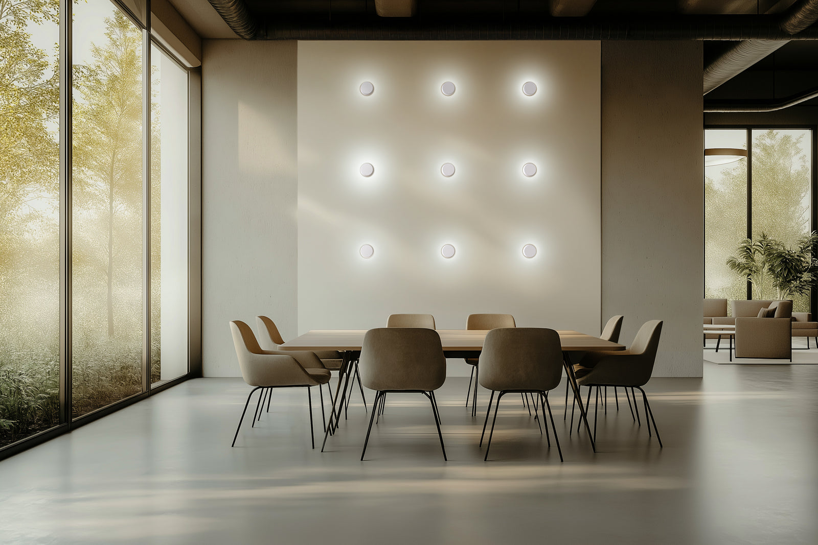 Totem Puck Wall Lamp