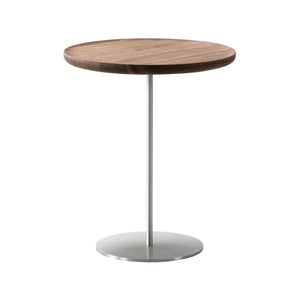 Pal Table - Large Tables Fredericia High Lacquered Walnut Stainless Steel