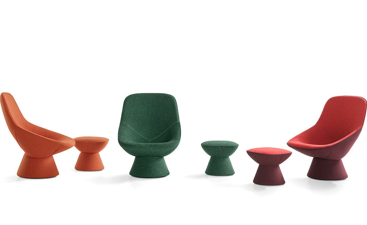 Pala Lounge Chair & Ottoman Lounge Chair Artifort