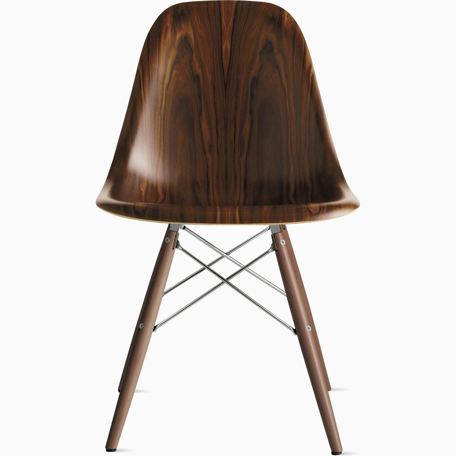 Eames Molded Wood Side Chair with Dowel Base Side/Dining herman miller