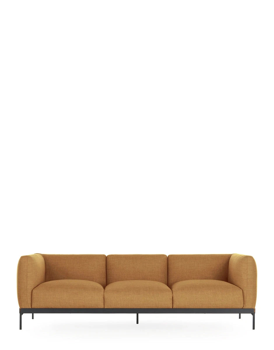 Asia Sofa 3 Seater Sofa Kartell Panamino - Ochre