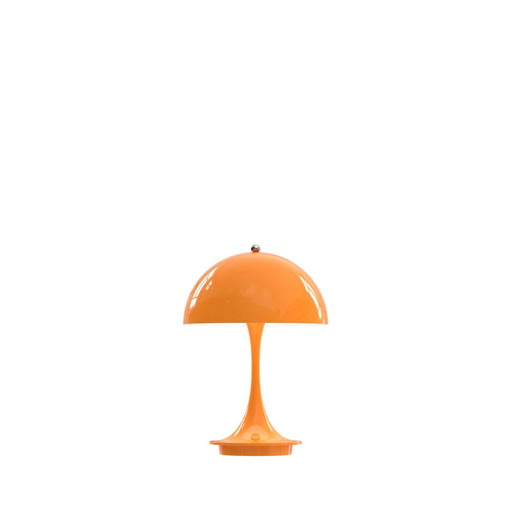 Panthella 160 Portable Table Lamp Table Lamps Louis Poulsen Orange